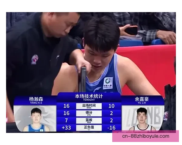 杨瀚森垃圾时间三连铁正负值低